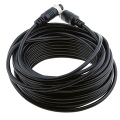 Advanced 15M 4Pin Extention Cable Waterproof for CCD Backup Camera Caravan Black