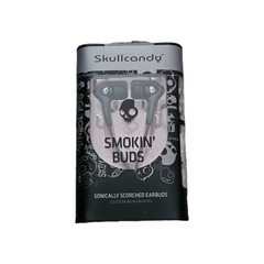Skullcandy NEW SMOKIN’ BUDS In-Ear only Wired Headphones – Skull Black