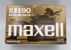 Maxell XLII-S 90 High Bias Type II Blank Audio Cassette Tapes 10 PACK Sealed NOS