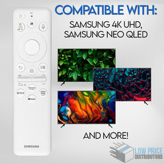 New Genuine Samsung BN59-01482G Solar Smart TV Voice Remote for The Frame Series