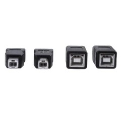 USB 2.0 A to USB Male Female Type B Print Converter Adapter Cable Plug Connector