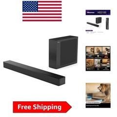 HS2100 240W Wireless Sound Bar with DTS Virtual X & Dolby Audio for Home Theater