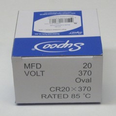 Air Conditioning HVAC Oval Fan Motor Run Capacitor 20 MFD 370 Volts