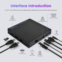 K3 PRO Streaming Box 6K Ultra HD Android Smart TV Box Ram 4GB Storage 32GB