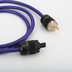 HiFi Audio Power Cable 12awg OCC Pure Copper Conductor US Plug & Figure 8 Female