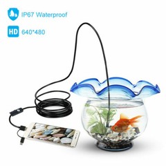 6LED USB Snake Endoscope Borescope HD Inspection Camera Scope For Android Type C