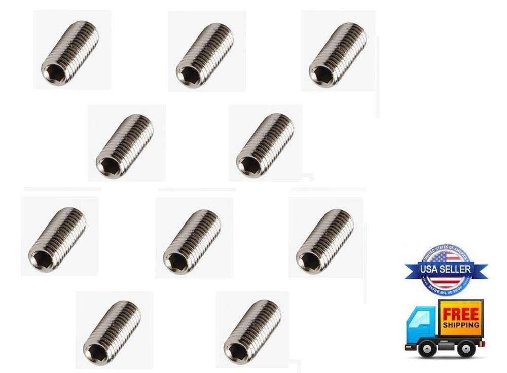 10pcs 4mm Amplifier Terminal Set Screws POWER GROUND SPEAKER REMOTE Amp Screw