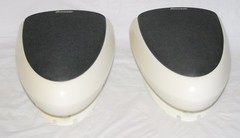 Pioneer S-DS1-H Direct Diffuse Stereo Surround 4-1/2″ Speakers Pair W/Brackets