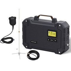 Retevis RT97L 25W GMRS Repeater Set Full Duplex & Cable & Antenna & Mic