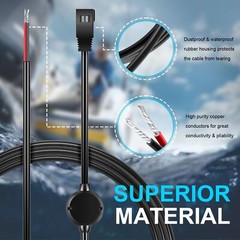 720057-1 PC 11 Filtered Power Cable 6 Feet for Humminbird Helix 8/9/10/12/15