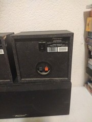 PIONEER Surround Sound Speakers 3 Pce Set 50w 16ohm S-CR4000-K. B