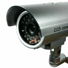3 Pack IR Bullet Fake Dummy Surveillance Security Camera CCTV & Record Light