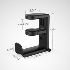 Rotating Headphone Stand Gaming Headset Holder Adjustable Under Desk Hanger LOT