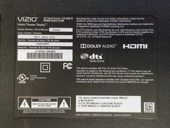 VIZIO E70-E3 M70-E3 D70-F3 T-CON BOARD RUNTK0288FV ZE IP-0164X01-4010