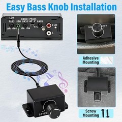 Amplifier Series Bass Knob Control Kit,3.5mm Universal Bass Knob Control | Compa