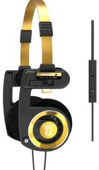 Koss Porta Pro Limited Edition Black Gold On-ear Headphones 3.5mm jack With case