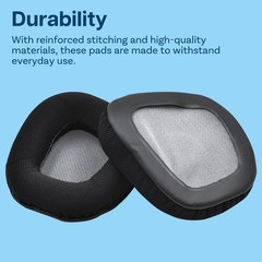 Replacement Ear Pads for Corsair Void Elite/Pro/SE/Surround – Mesh Grey