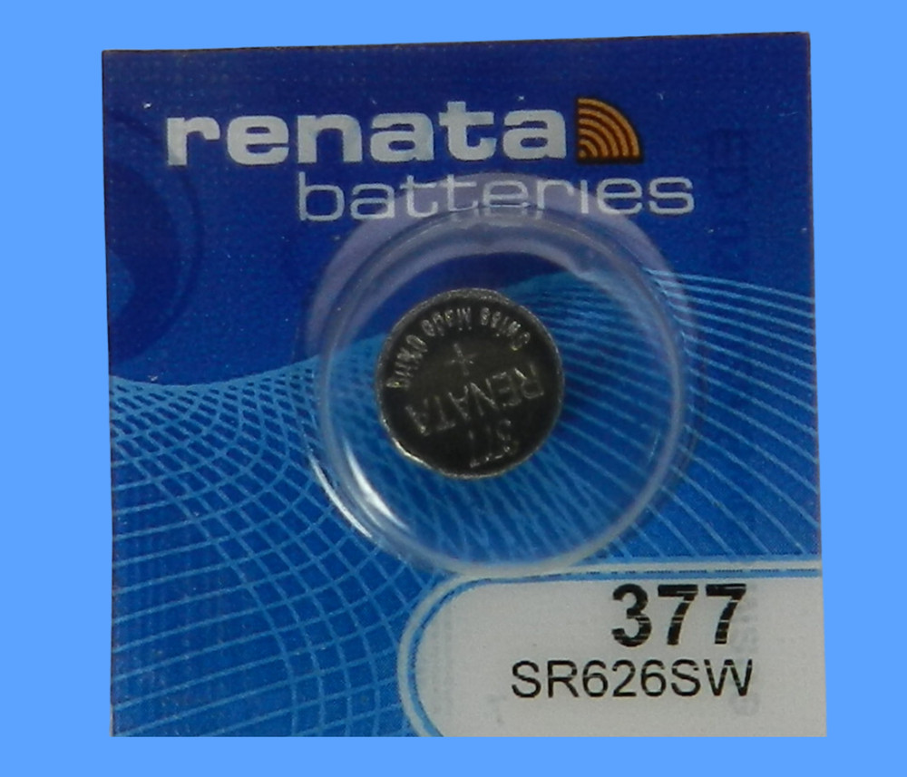 RENATA 377 SR626SW Watch Battery Exp. 2029 – 1Pc
