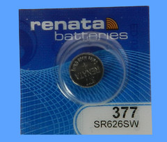RENATA 377 SR626SW Watch Battery Exp. 2029 – 1Pc