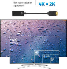 DP Displayport Male to HDMI Female Cable Converter Adapter for PC Desktop Lot