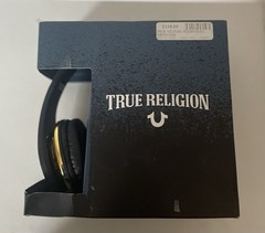True Religion Headphones Black And Gold