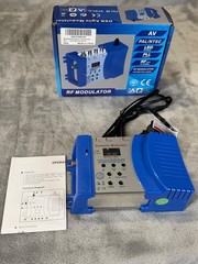 RF Modulator VHF/UHF Full Band M66 AV PAL/NTSC PLL Control DSB Agile Modulator