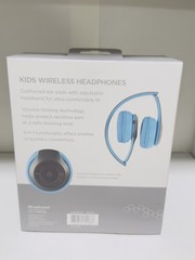 Ativa Kids Wireless Headphones Black – Cushioned Ear Pads – NEW