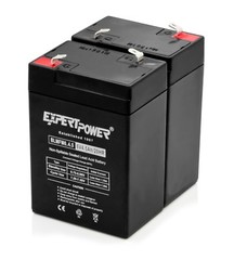 2 Pack – ExpertPower 6 Volt 6v 4.5ah Rechargeable Deer Game Feeder Batteries