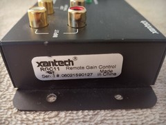 REMOTE GAIN CONTROL MODULE XANTECH RGC11 No Power Supply
