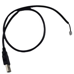 1Pc USB Power Adpater Cable 50cm Length 2 Pin USB Cabel to PH 2.0 Connector US