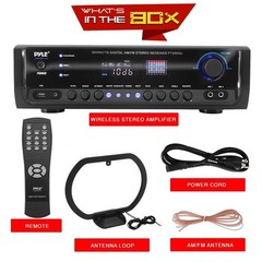 Pyle PT390AU 300/W Digital Stereo Receiver System with USB/SD Memory Readers