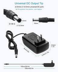 24V 1A Power Supply Adapter with Multiple Protection Systems – 100-240V Input