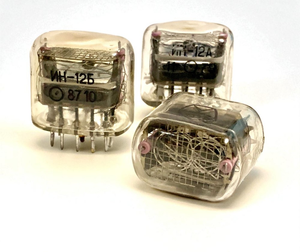 15PCS IN-12A Nixie TUBES USED NIXIE CLOCK IN12 IN-12A IN-12B IN12A IN12B
