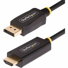 StarTech 6.6ft [2m] DisplayPort to HDMI Adapter Cable (6fdphdmi4k60hdr)