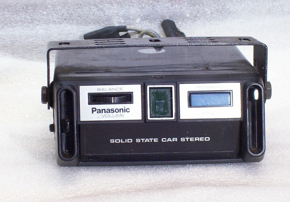 PANASONIC CX-325EU car truck rod 8-TRACK TAPE PLAYER nice working see the video