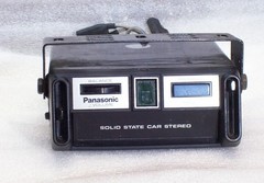 PANASONIC CX-325EU car truck rod 8-TRACK TAPE PLAYER nice working see the video