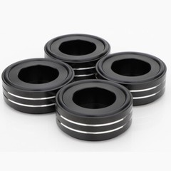 58*22mm Solid Aluminum Isolation Stand Pad Feet Cone Floor Base Hifi Audio DIY