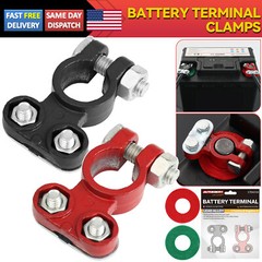 Pure Lead Car Battery Terminals 24V 12V Positive Negative Connectors Clamp Clip