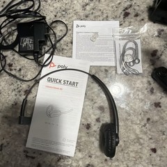 Plantronics CS540 Headband Wireless Headset – Black