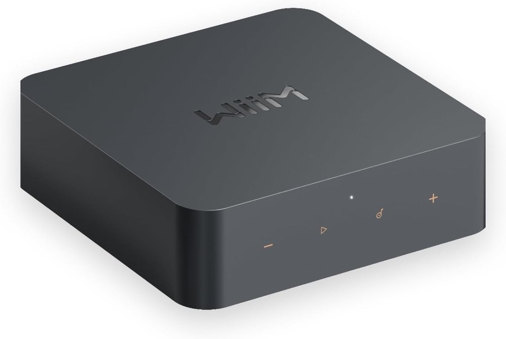 WiiM Pro AirPlay 2 Receiver, Google Cast Audio, WiFi Multiroom Streamer