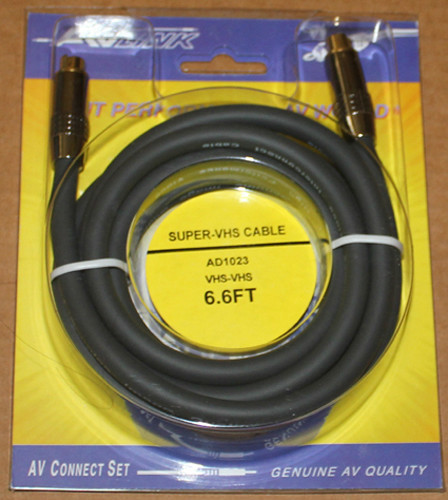 AV Link S-Video Cable, AD1023 – 6.6 ft, Brand NEW