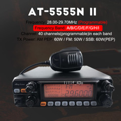 ANYTONE AT-5555N II 11 Meter Radio AM/FM/SSB 40 Channel Mobile Transceive