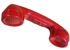 Cortelco Red Analog Desk Landline Telephone Retro ITT-2500-V-RD New