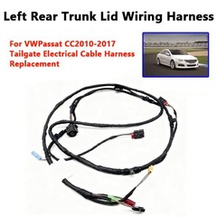 1 SET Left Rear Trunk Lid Wiring Harness 3C8971182J for VW Passat CC 2010-2017