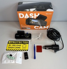 Rexing V1 Lite 2K Wi-Fi Dash Cam with USB-C Connection and 32GB microSD Card