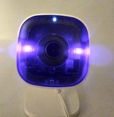 Alarm.com ADC-V515 1080p Indoor WiFi Security Camera Tested Reset Power Adaptor