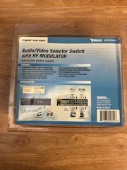 Vanco Audio/Video Selector Switch With RF Modulator – Model #RFM0D41