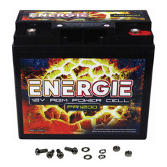 Reikken PR1200 Energie 1200 Watt 12 Volt Power Cell 18 Ah AGM Car Audio Battery