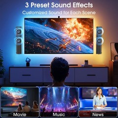 Barra De Sonido Con Subwoofer 240W 35 Pulgadas Desmontable Bluetooth En Oferta