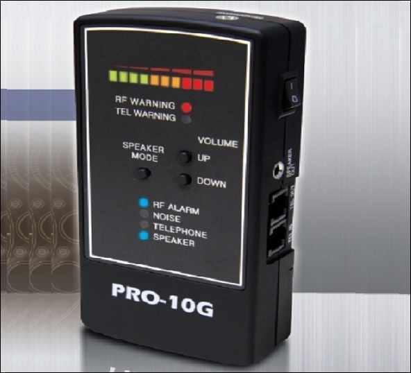 PRO-10G Cell Phone GPS Bug Detector Portable Camera Finder DEMO UNIT (Used Once)
